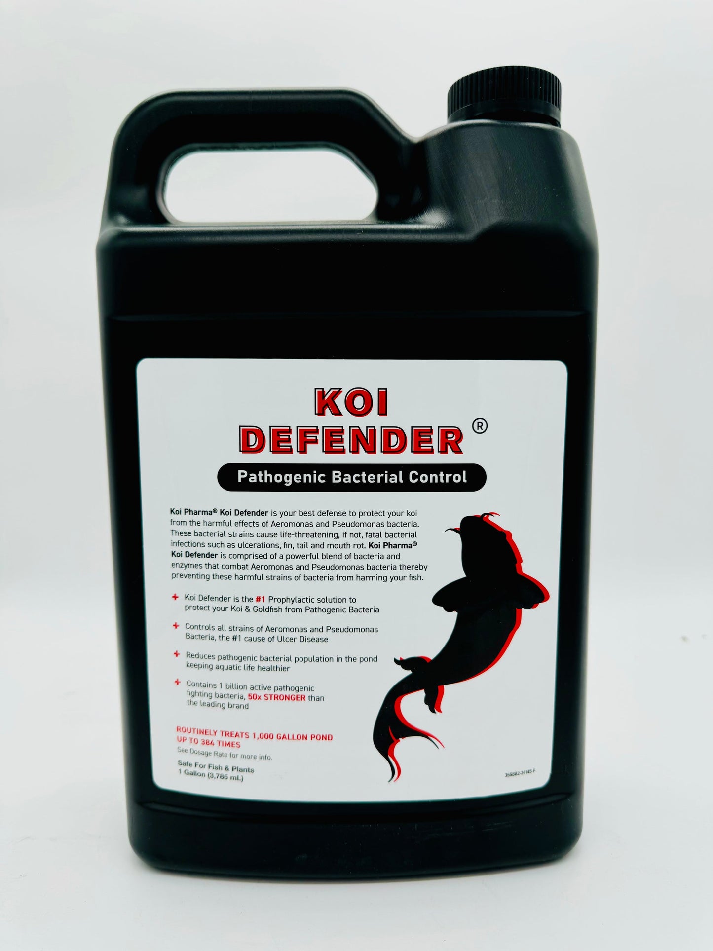 ✅1Gal Koi Defender-KIỂM SOÁT VI KHUẨN 🦠 Pathogenic Bacterial Control Koi Pharma