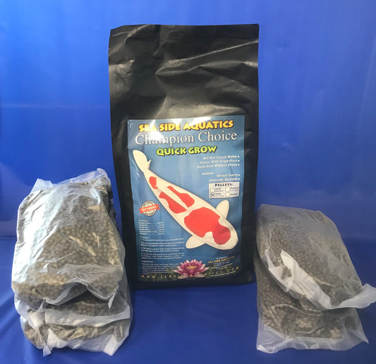 Premium Koi Food 20kg Quick Grow Large - Sea Side Aquatics